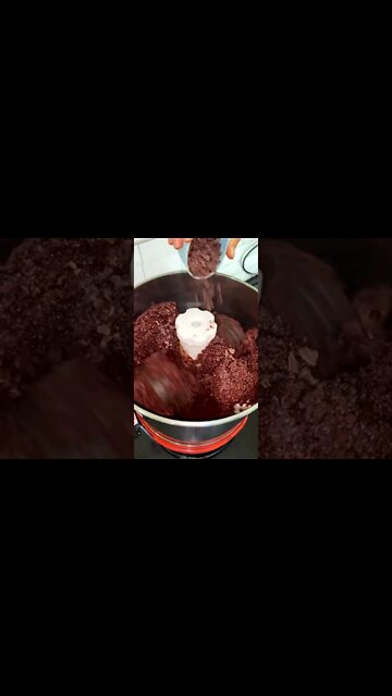 Grinding And Mixing Chocolate Flavor Flat Rice #shorts