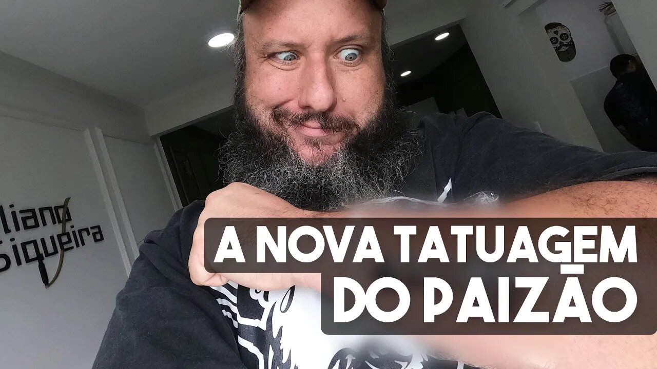 A nova tatuagem do Paizão | O que será ?