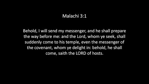 Malachi Chapter 3