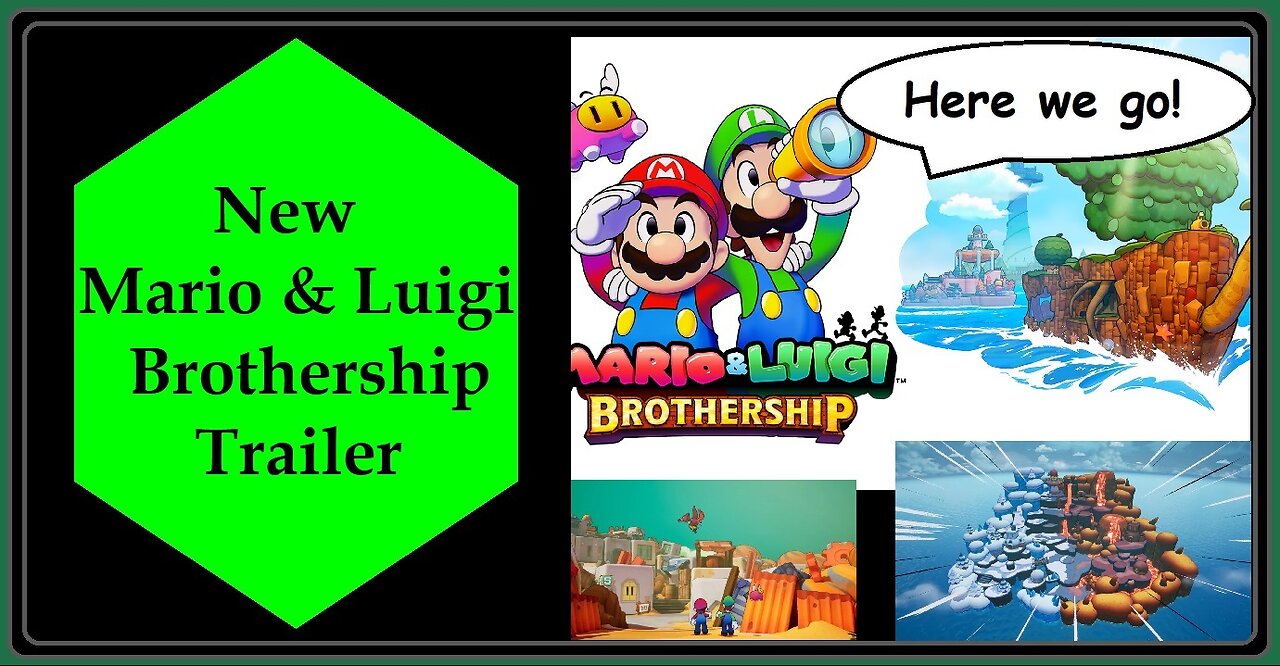 Mario & Luigi Brothership Trailer Released