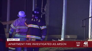 Overnight KCMO fire that injured several part of criminal investigation