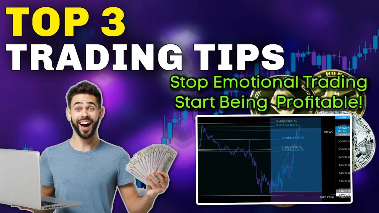 HOW TO STOP LOSING AND BECOME PROFITABLE | TOP 3 TRADING TIPS (Trading for Beginners)