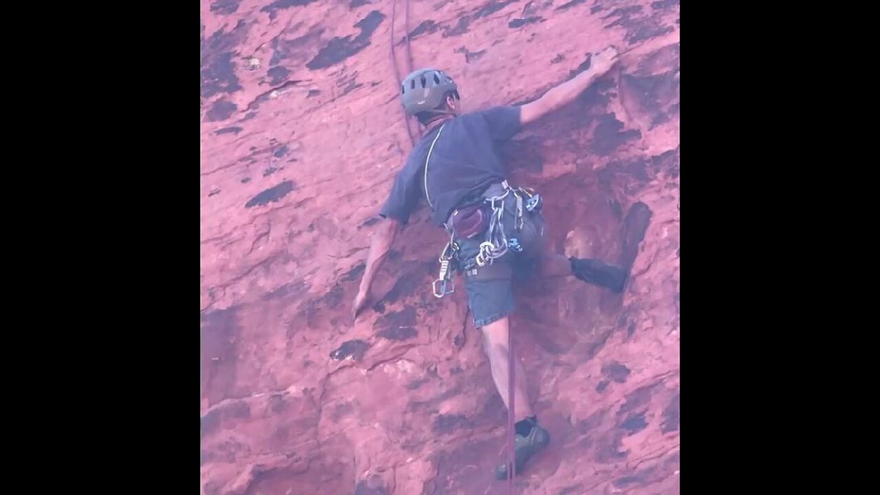 Red Rock TR Climbing Beta Series Episode 9: Little Springs Upper Tier Cruxes Red Rider(5.10+)