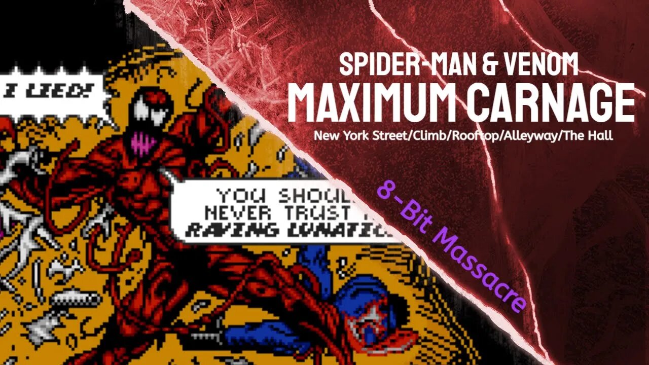 Spider-Man & Venom: Maximum Carnage - SNES (Stages 1,2,3,4,5)