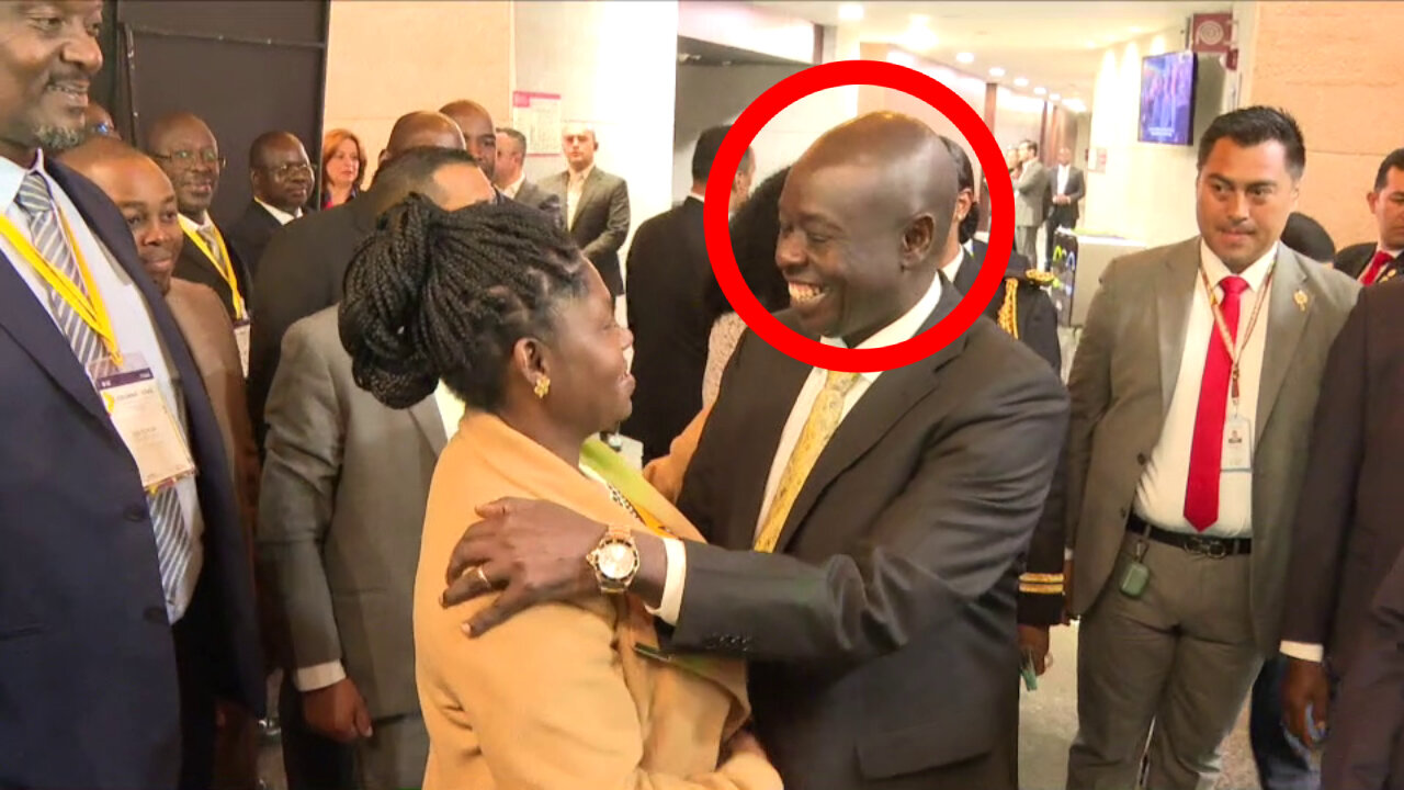 SEE WHAT HAPPEN TO KENYA DEPUTY PRESIDENT RIGATHI ABOUT KISSING COLOMBIA DEPUTY PRESIDENT