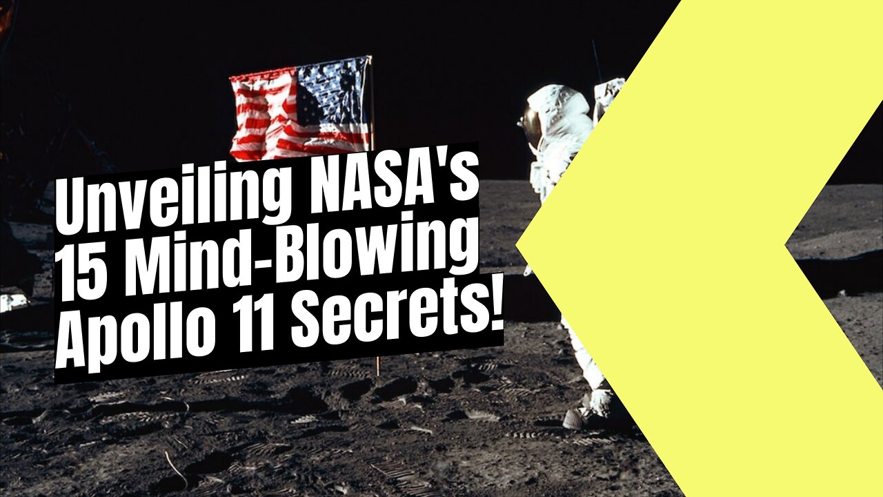 NASA's 15 secret Facts about Apollo 11 mission.