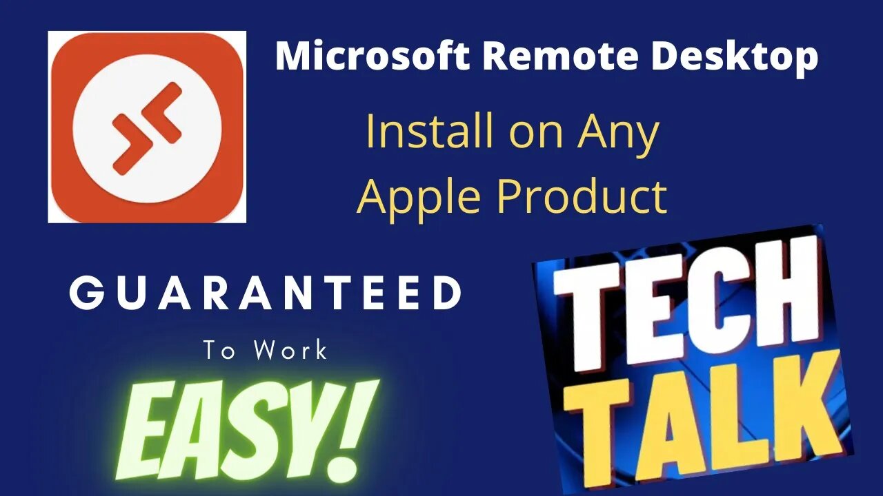 How to Install Microsoft Remote Desktop on Any Apple, iMac, MacBook, iPad, iPhone Guaranteed!