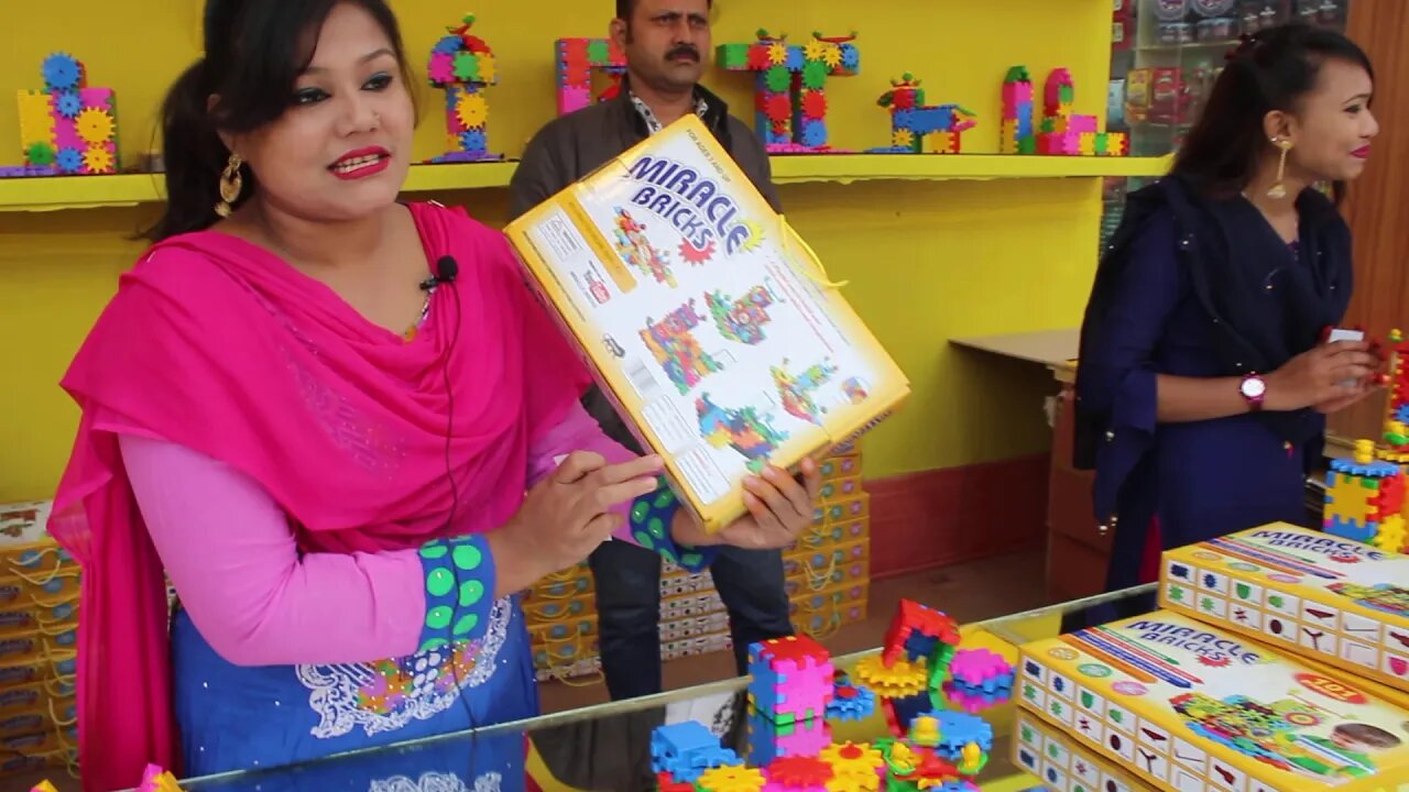 Miracle bricks । Mind development Games । বাচ্চাদের খেলনা কিনুন বাণিজ্য মেলা ২০২০ ditf 2020