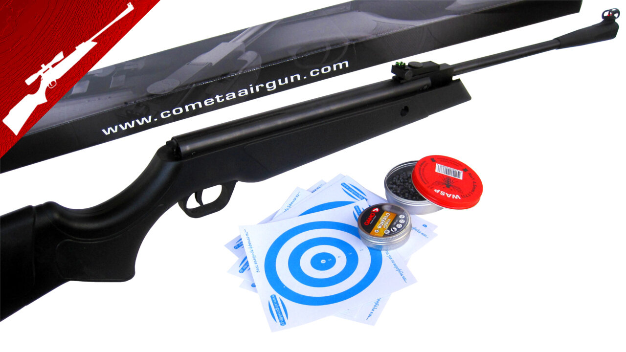 Airgun - Cometa 220 Galaxy - Unboxing and First Shots