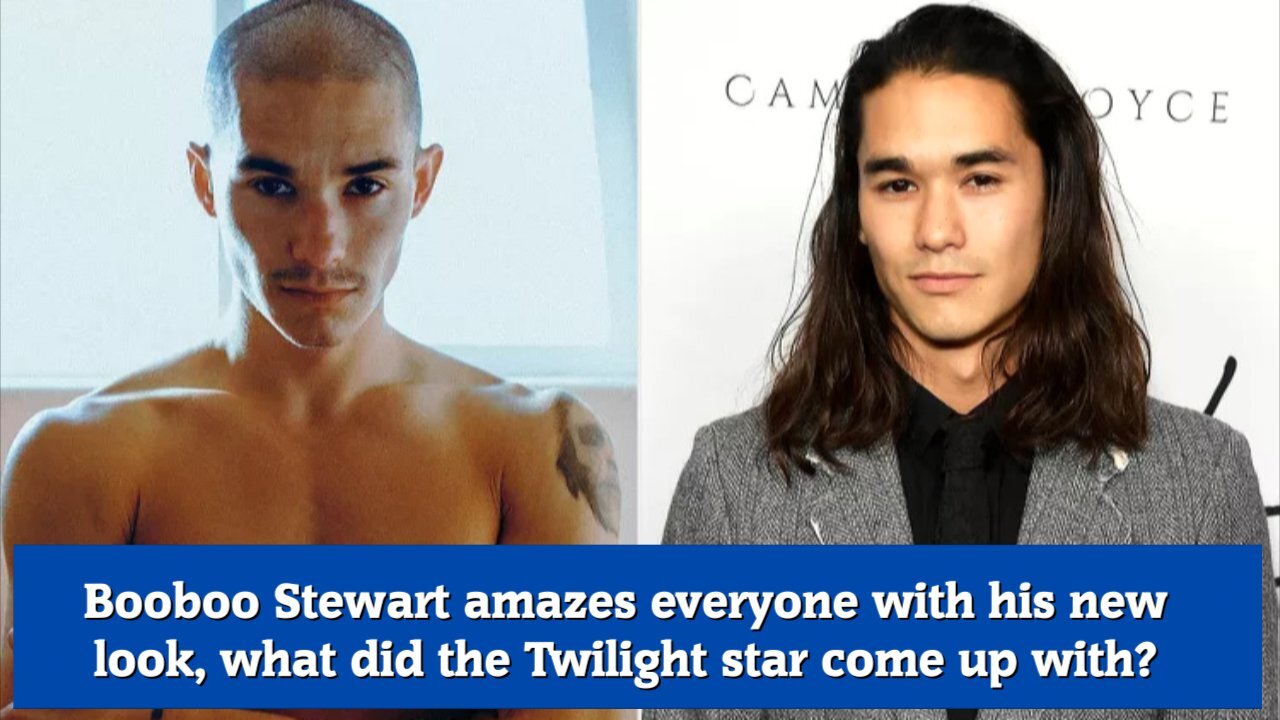 Booboo Stewart amazes everyone with his new look, what did the Twilight star come up with