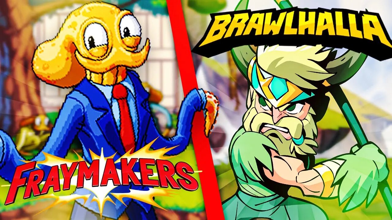 Brawlhalla V.S Fraymakers | Smash a like clown battle continues