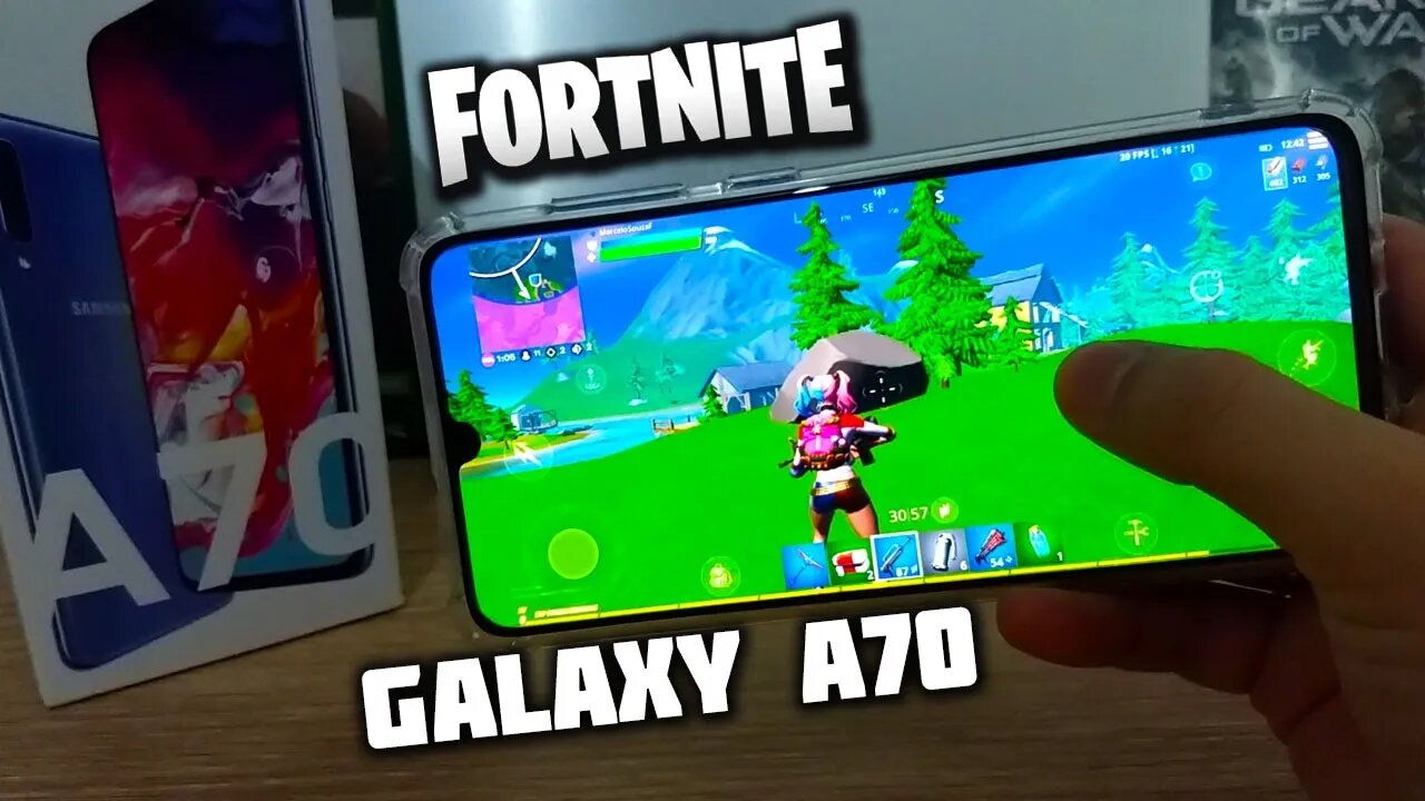 Fortnite | Galaxy A70 Gameplay