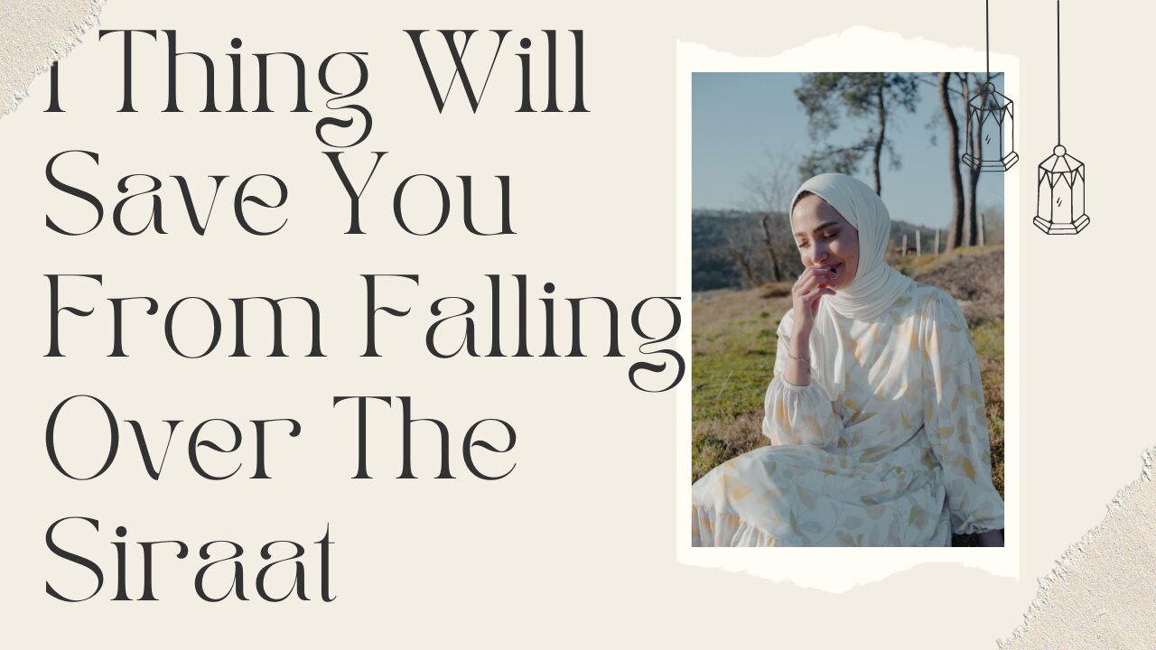 1 Thing Will Save You From Falling Over The Siraat | Holly Prophet | Life of Holly Prophet