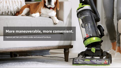 Bissell 2252 CleanView Swivel Upright Bagless Vacuum with Swivel Steering