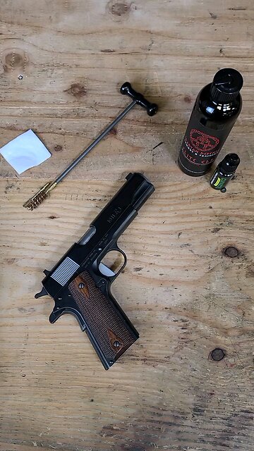 how to clean your gun