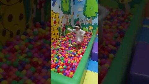 Kavya is playing. #trending #video #playground