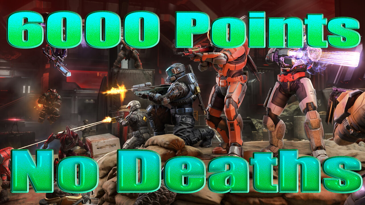 Halo Infinite Firefight: 6000 Points (No Deaths)