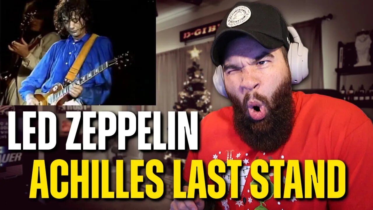 LED ZEPPELIN - "ACHILLES LAST STAND" LIVE 1979 (REACTION)