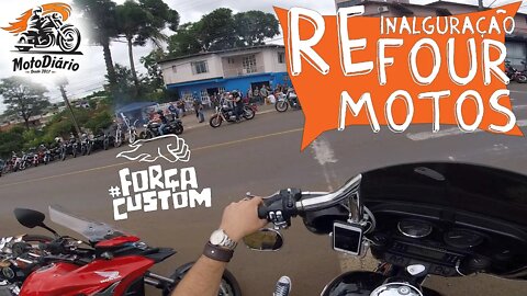 Reinauguração da Four Motos e pré evento de aniversário dos Canos Fumegantes.