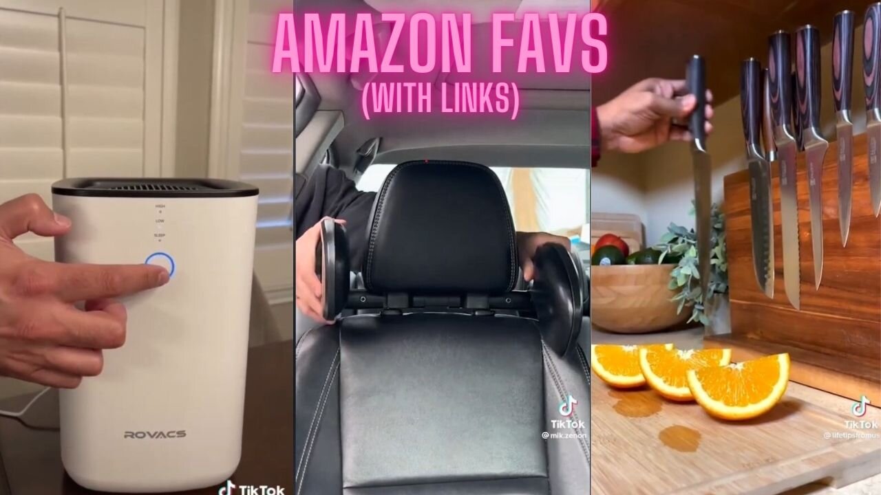 Amazon Must Haves with Links - Amazon Favs - TikTok Amazon Finds Compilation - TikTokMadeMeBuyIt