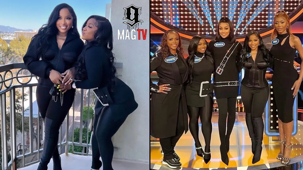 Toya Johnson & Daughter Reginae Fly To L.A. For Family Feud! ✈️