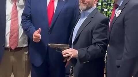 Trump just bought a Glock