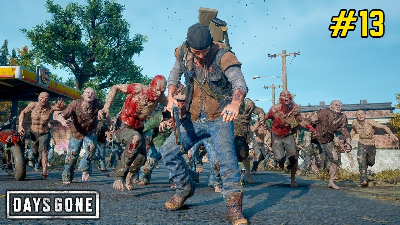 Fighting Westfir Zombie Horde - Days Gone Gameplay #13