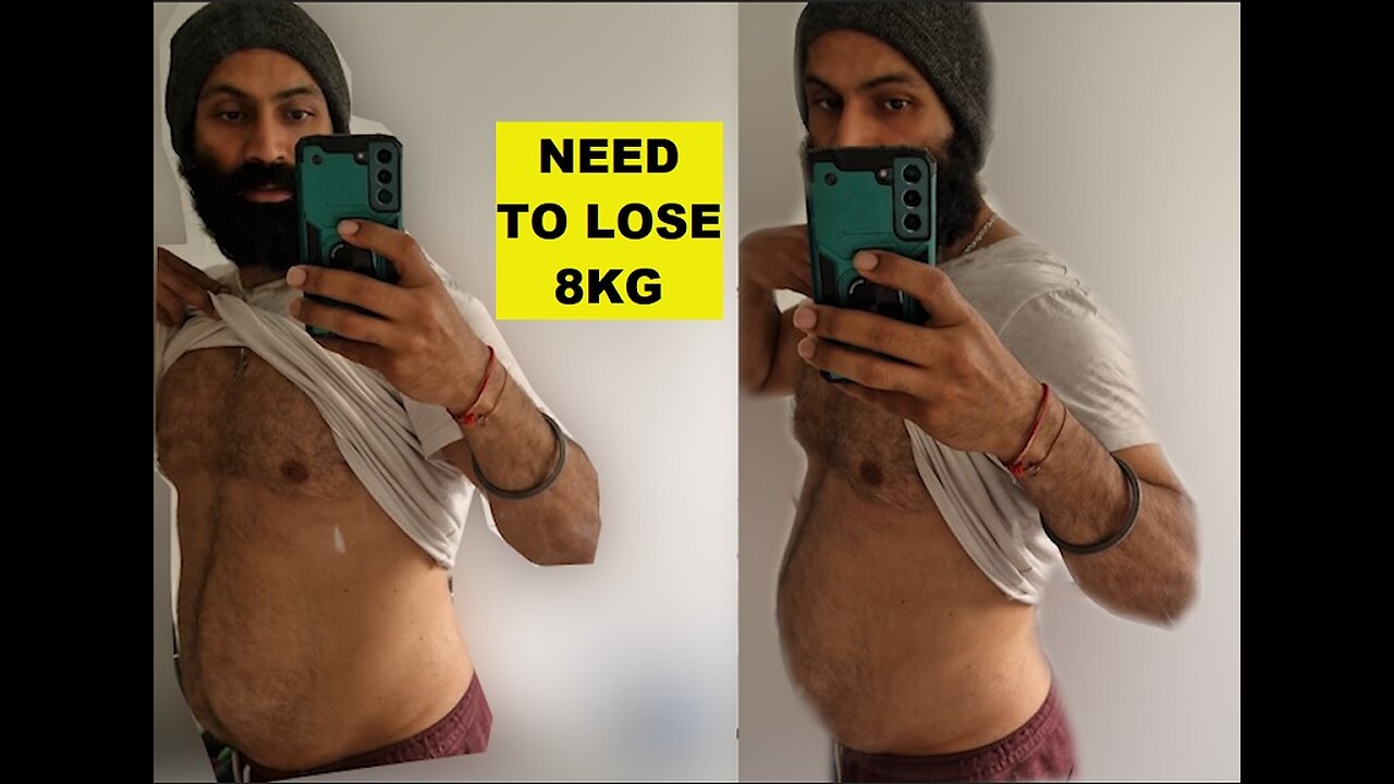 Losing 8kg in 4 weeks and current look