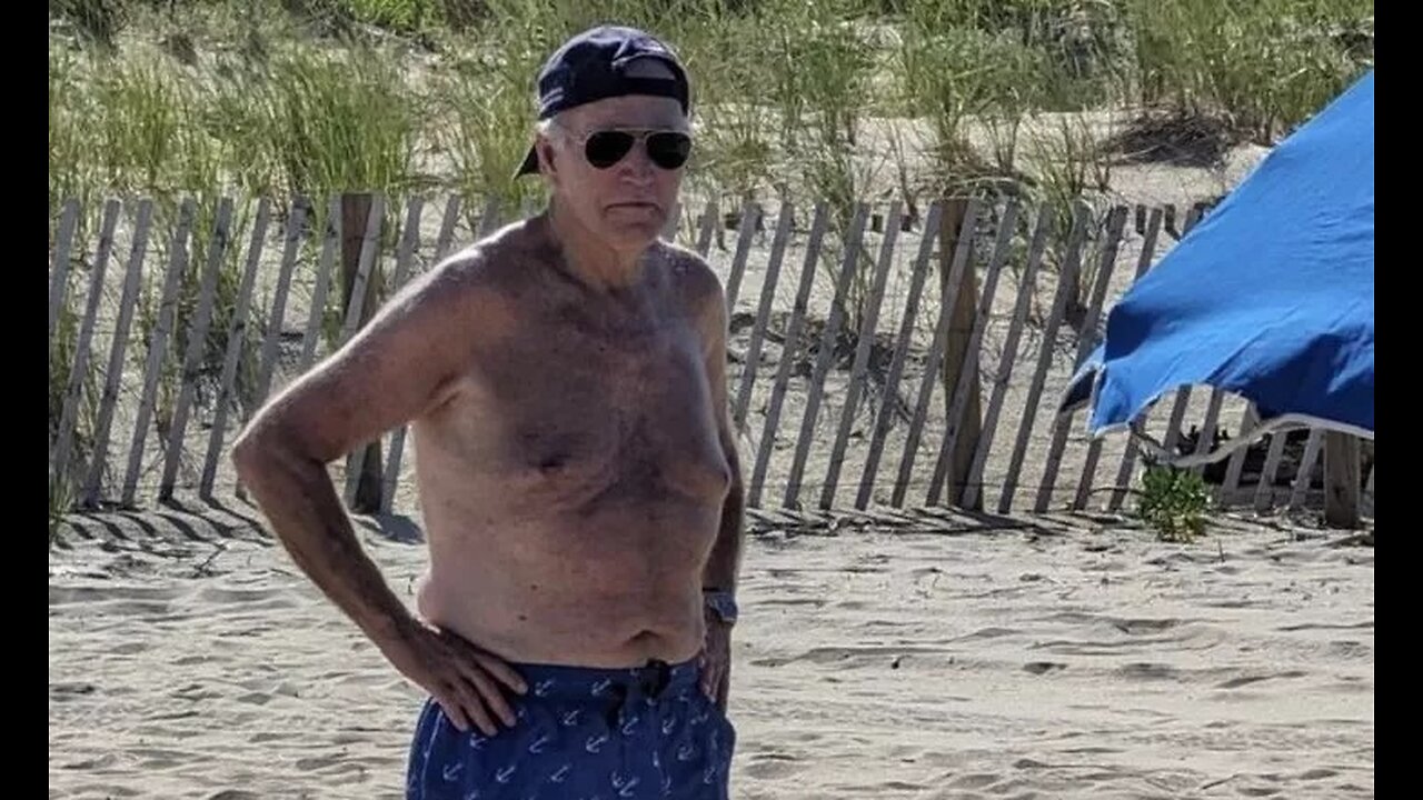 Biden's Gen Z Influencers React to Him Shirtless at the Beach, and the Kids Are Not Alright