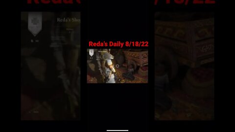 Reda’s Daily 8/18/22