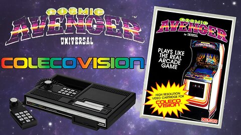 COSMIC AVENGER - ColecoVision