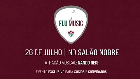 LARANJEIRAS SATISFEITO SORRI! VEM AÍ A FLU MUSIC COM NANDO REIS