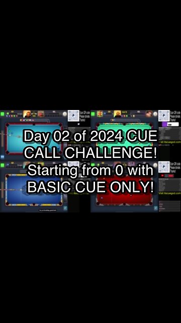 Day 02 of 2024 CUE CALL CHALLENGE! Starting from 0 with BASIC CUE ONLY!
