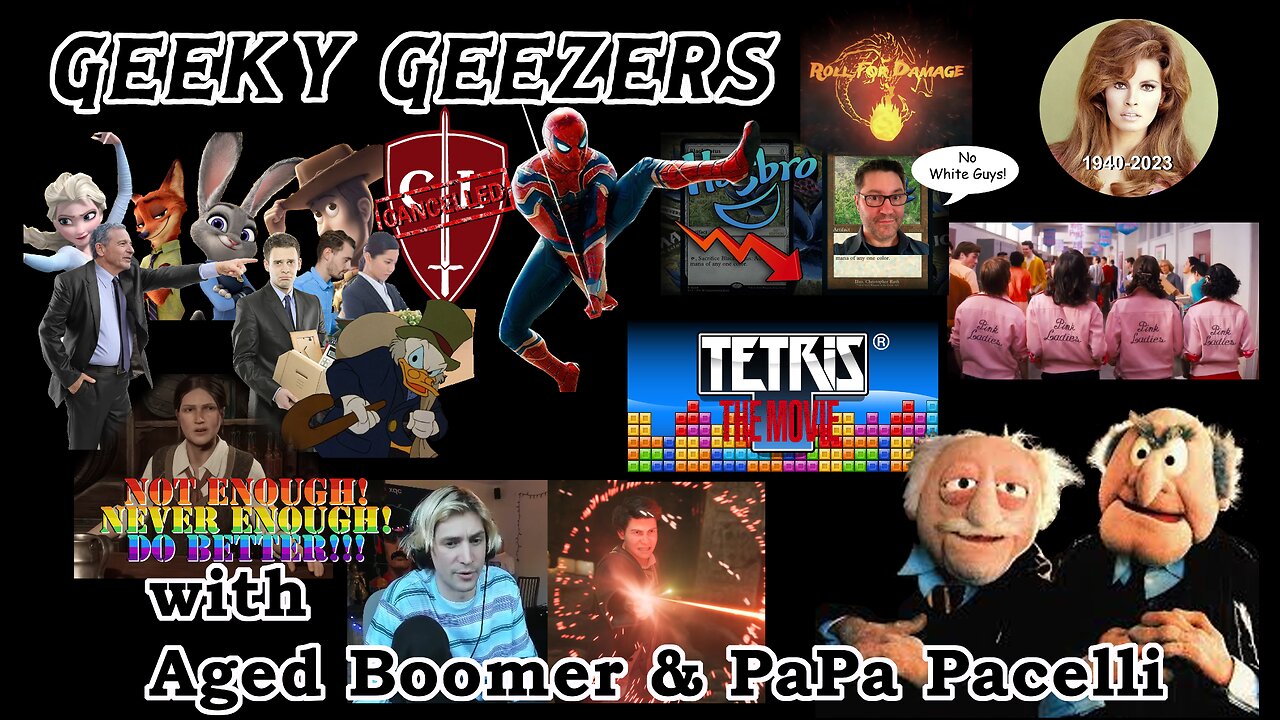 Geeky Geezers - Spider-Man 4, Tetris: The Movie, D&D crash