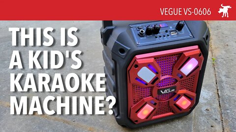 VeGue Karaoke Machine VS0606