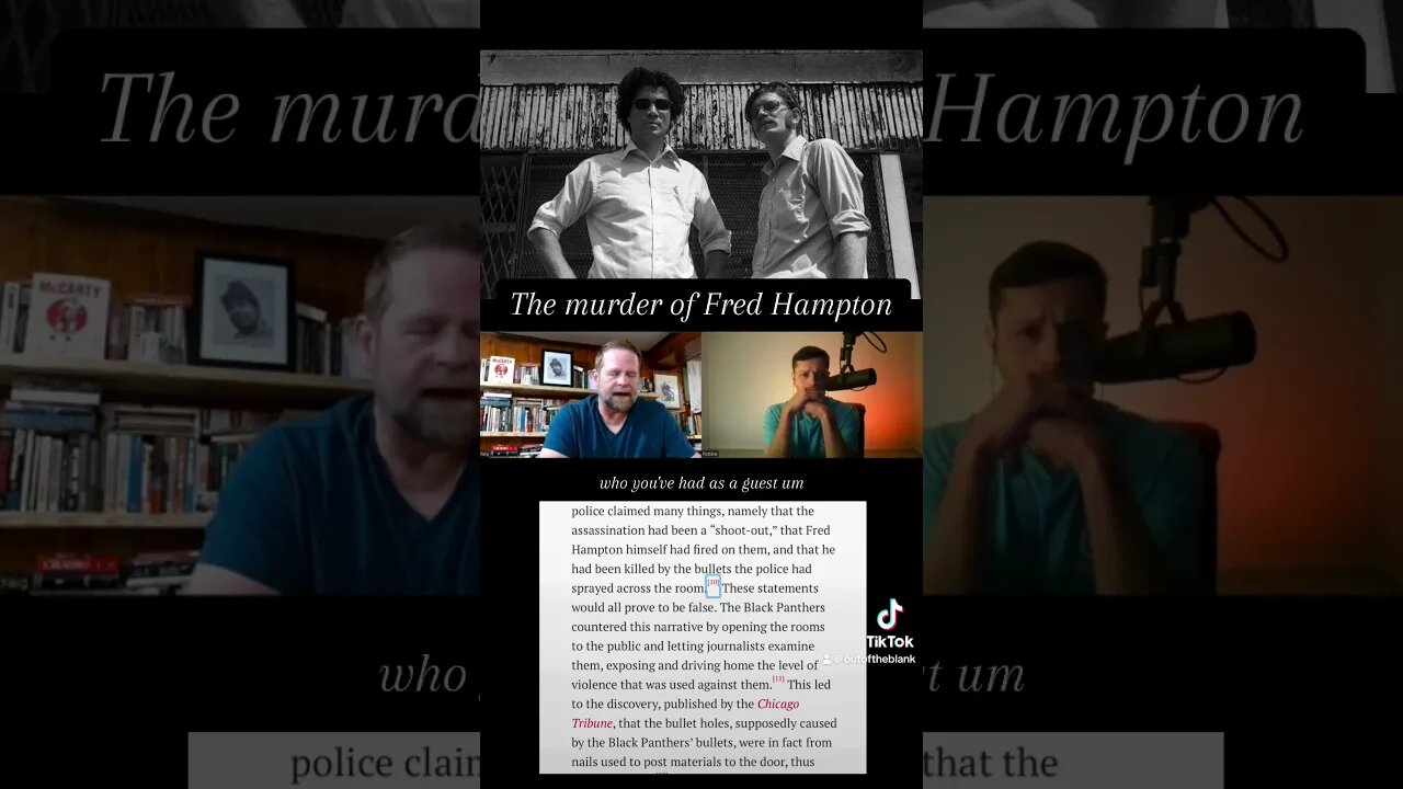 The Murder Of Fred Hampton