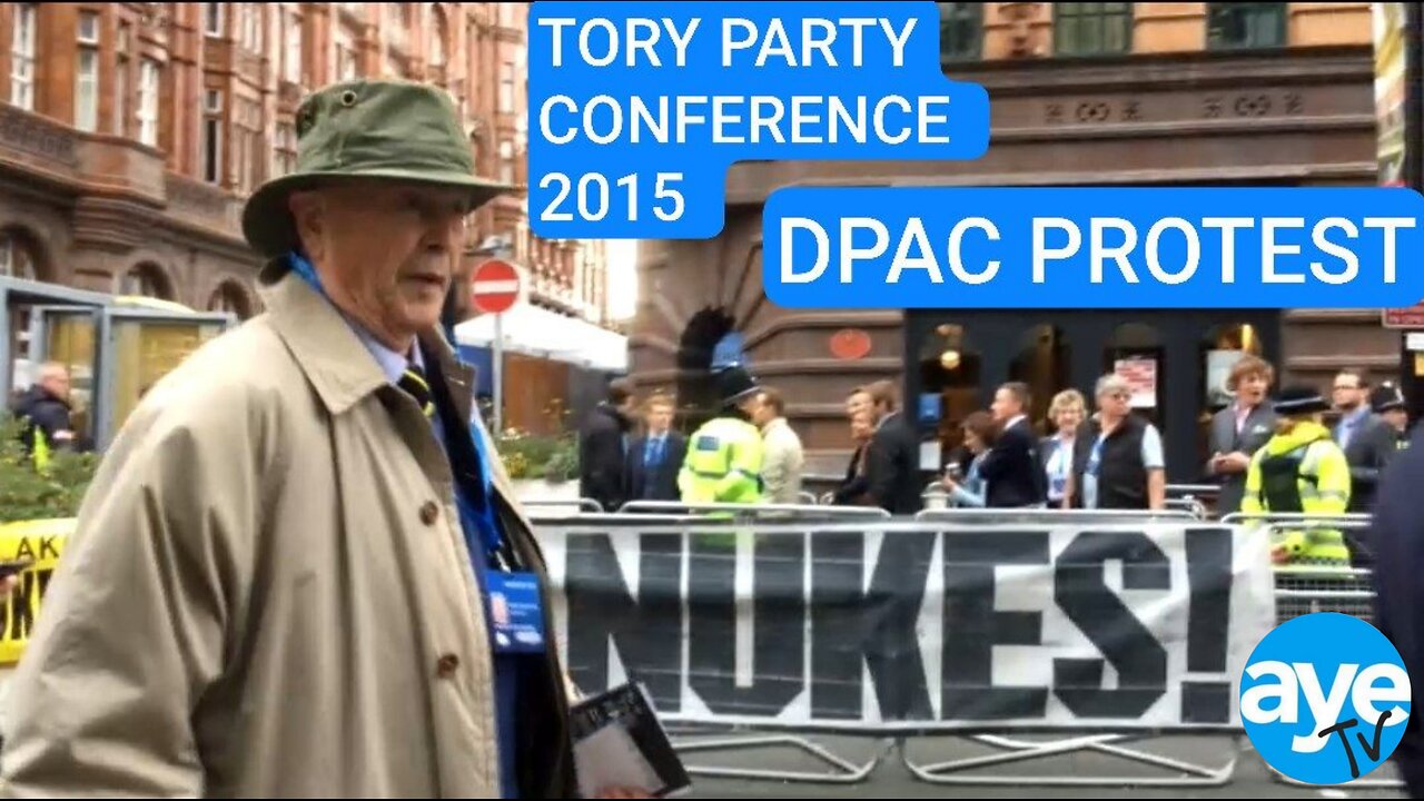 THROWBACK : DAY 1 DPAC PROTEST at Tory Party Conference Oct 2015