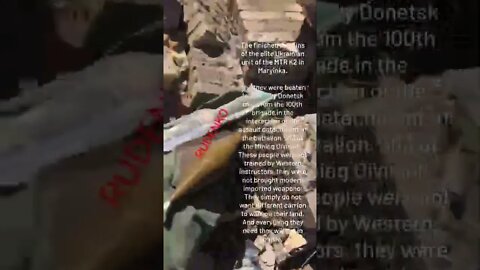 All That Remains Of The Elite Ukrainian Unit Of The MTR K2 In Maryinka!