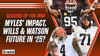 Myles Garrett's Repeat DPOY Campaign + What's the Future for Jedrick Wills and Deshaun Watson?