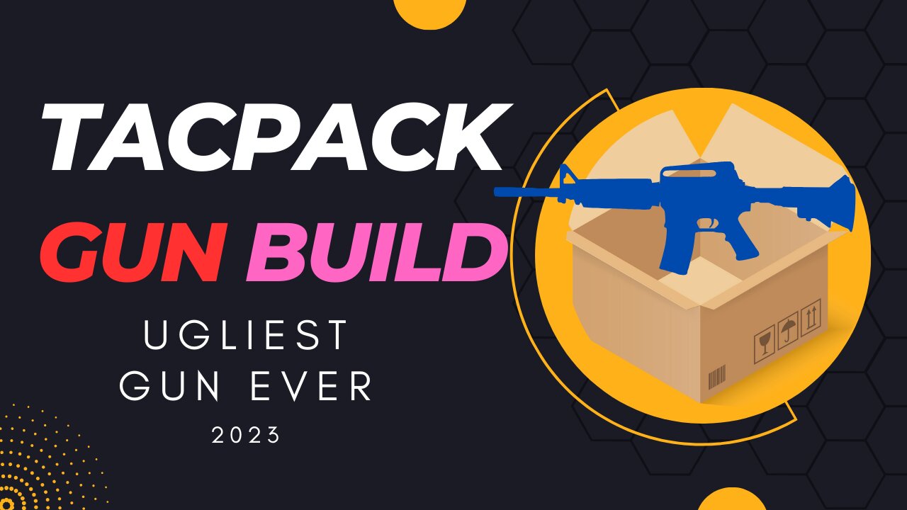 UGLIEST GUN EVER Tacpack 2023 SUBSCRIBER BUILT GUN