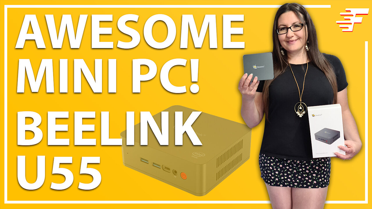 AWESOME MINI PC BEELINK U55 WITH WINDOWS 10 | FULL REVIEW!