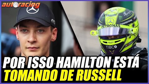 HAMILTON vs RUSSEL NA MERCEDES | ENTENDA COMO RUSSEL ESTÁ DESBANCANDO O CAMPEÃO | F1 2022 |B