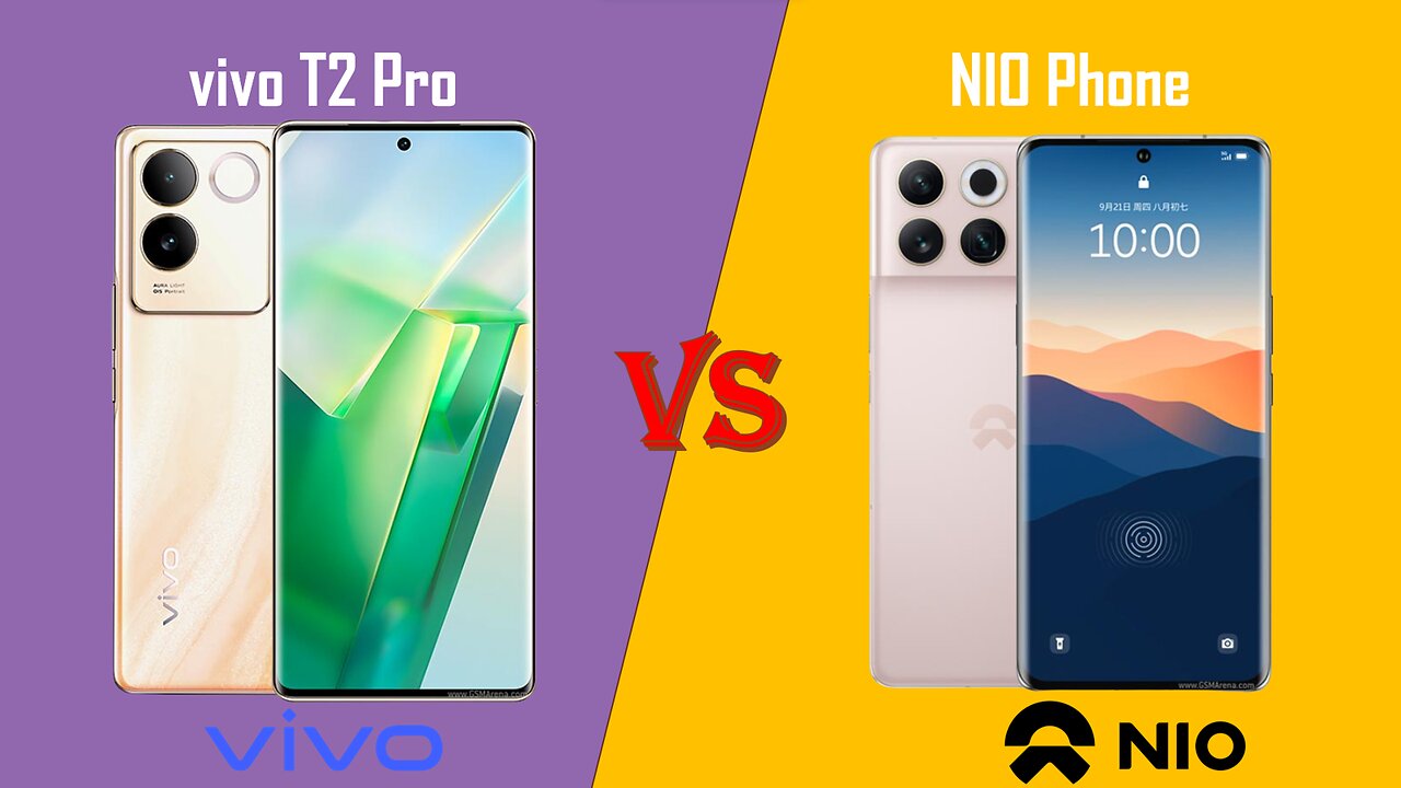 vivo T2 Pro VS NIO Phone | Comparison | Analysis | @technoideas360