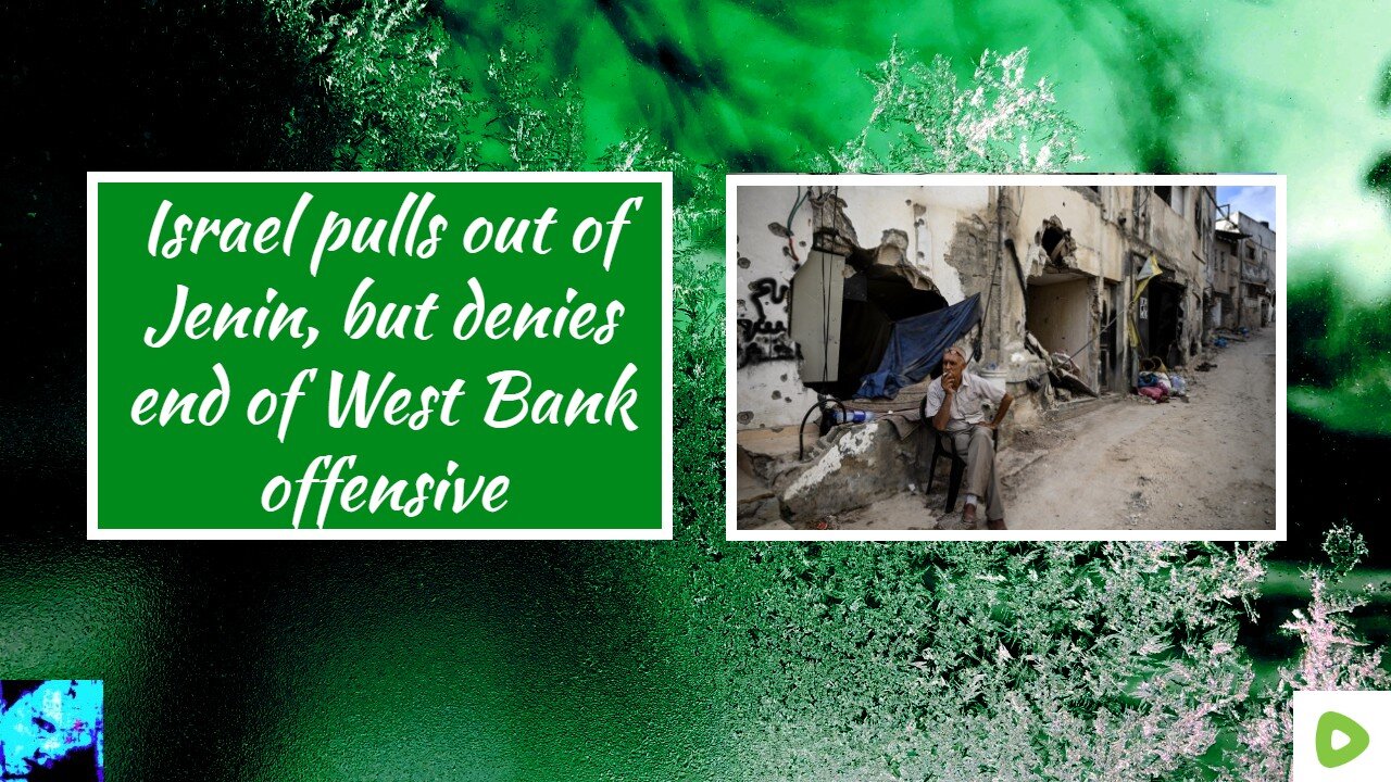 Israel pulls out of Jenin, but denies end of West Bank offensive