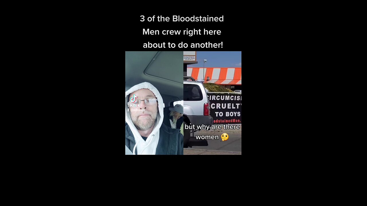 Duet of video capturing Bloodstained Men