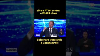 Para de mentir Lula @Jair Bolsonaro enquadrou o mentiroso