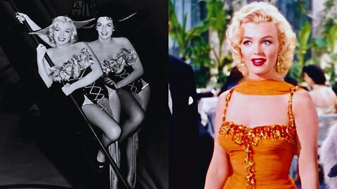 Marilyn Monroe & Jane Russel in Gentlemen Prefer Blondes 1953 (HIGH QUALITY)