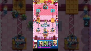 DESAFIO DO REFORÇO DE ANIVERSÁRIO #01 #shorts #clashroyal #clash #clashroyale #royale