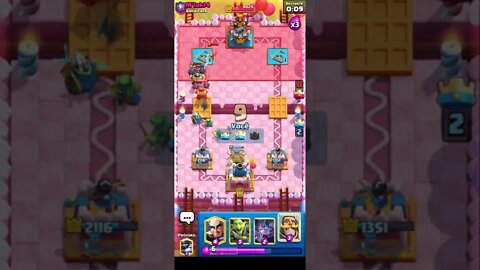 DESAFIO DO REFORÇO DE ANIVERSÁRIO #01 #shorts #clashroyal #clash #clashroyale #royale