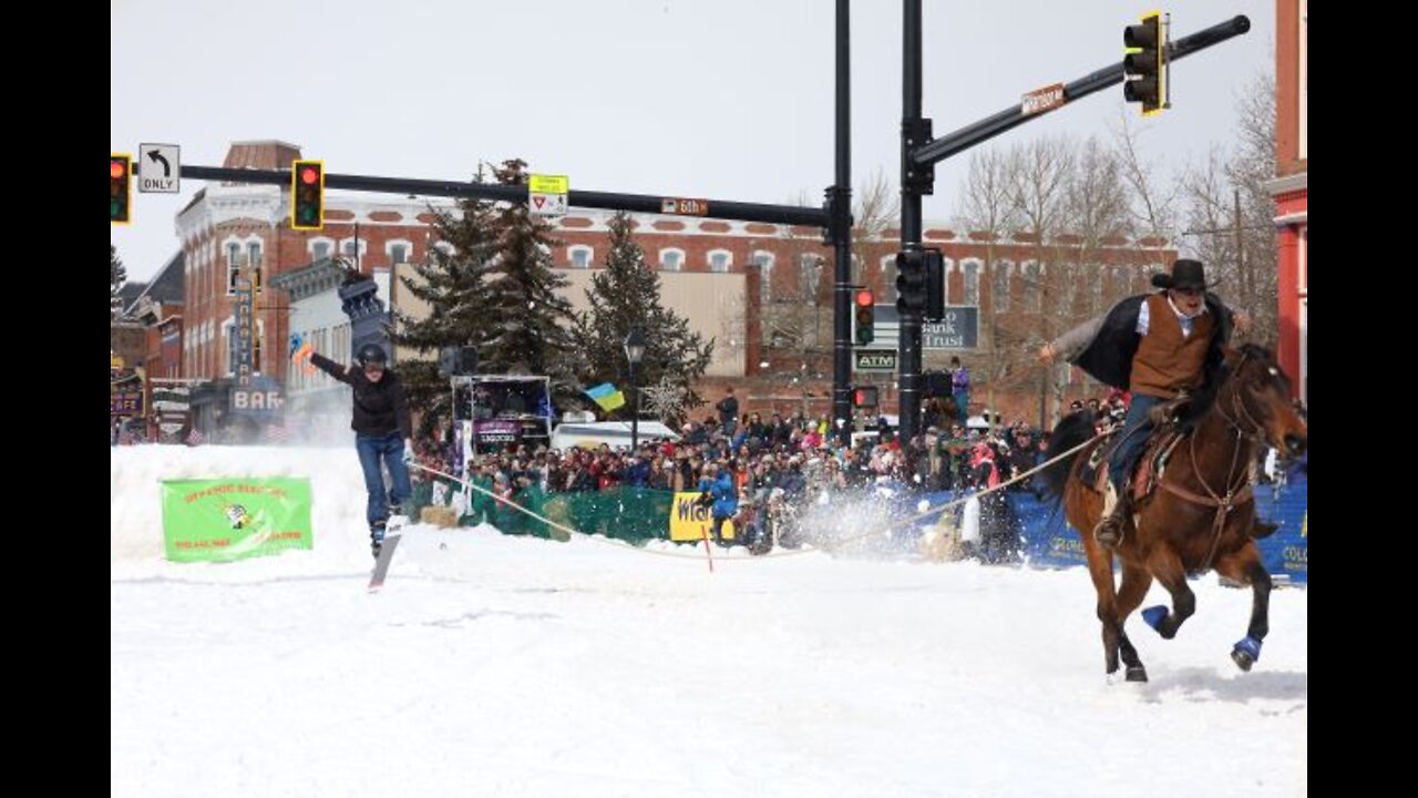 Cowboys, Skiers, and Adrenaline — Leadville Ski Joring Returns